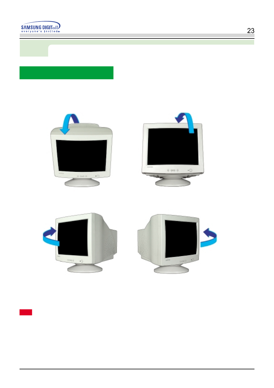 Tilt/swivel base installation | Samsung PN19LU9L User Manual | Page 23 / 61