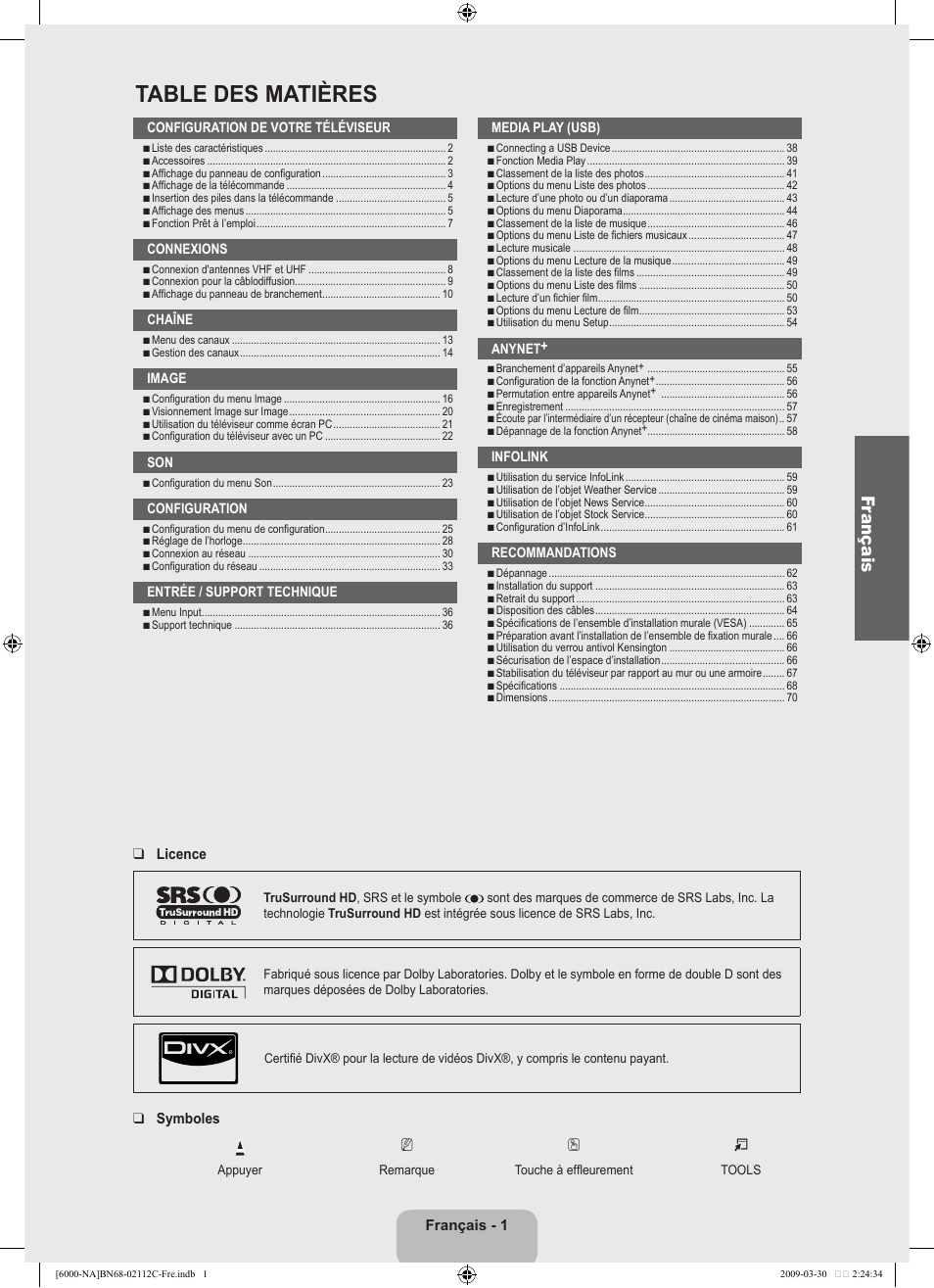 Samsung UN55B6000VFXZA User Manual | Page 166 / 239