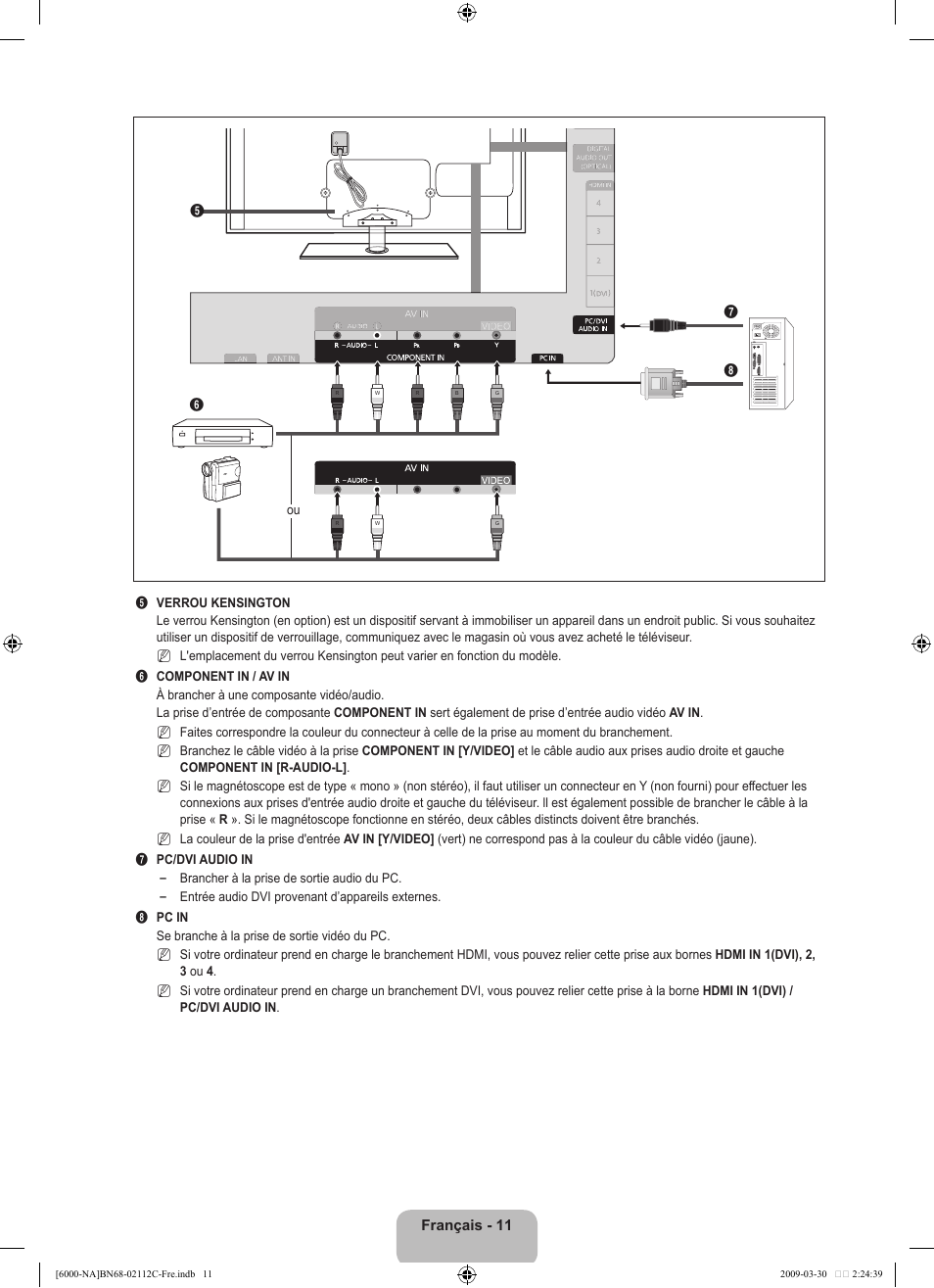 Samsung UN55B6000VFXZA User Manual | Page 176 / 239