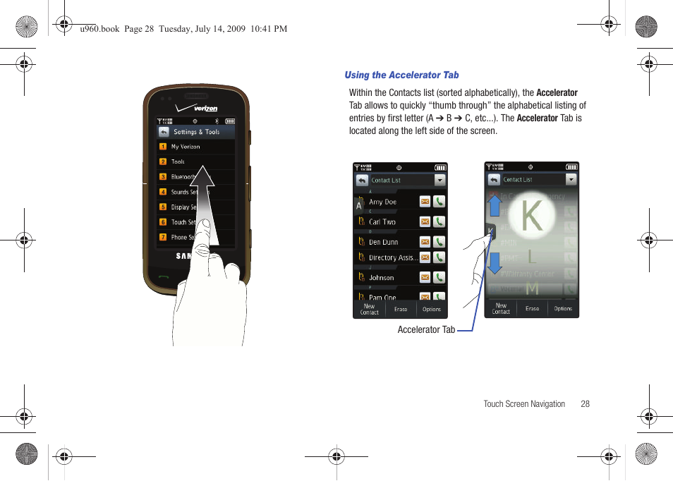 Samsung SCH-U960ZSAVZW User Manual | Page 31 / 201