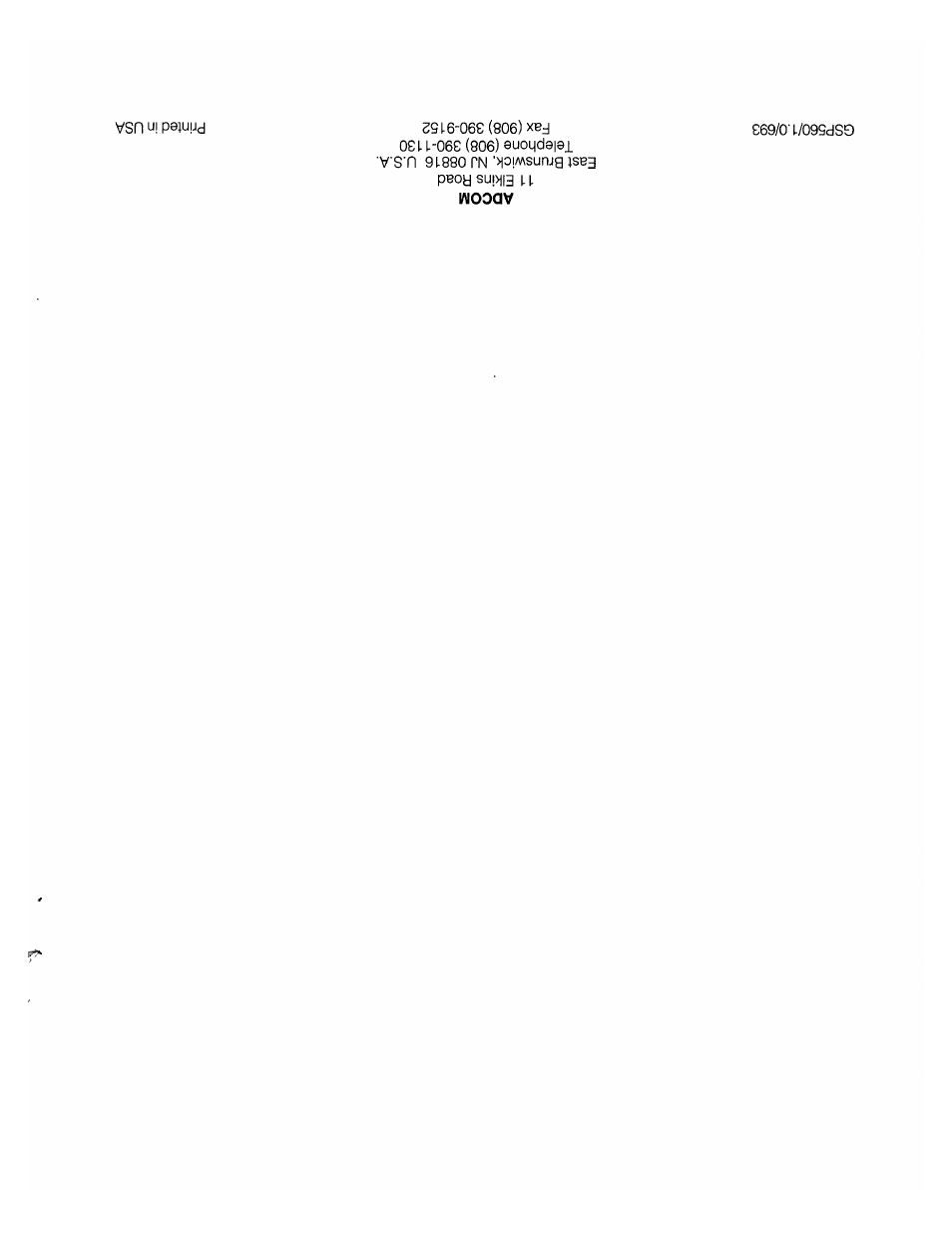 Adcom GSP-560 User Manual | Page 14 / 14