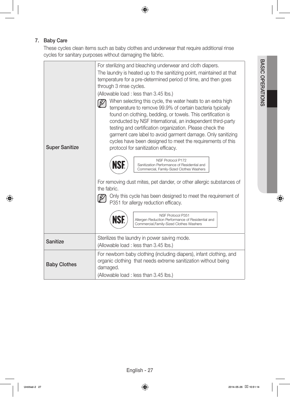 Samsung WB09H7300GP-A1 User Manual | Page 27 / 132