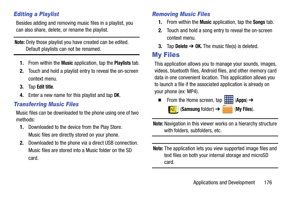 My files | Samsung SM-N900TZKETMB User Manual | Page 183 / 332