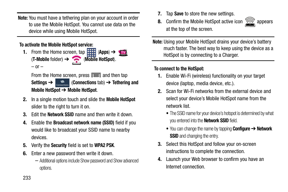 Samsung SM-N900TZKETMB User Manual | Page 240 / 332