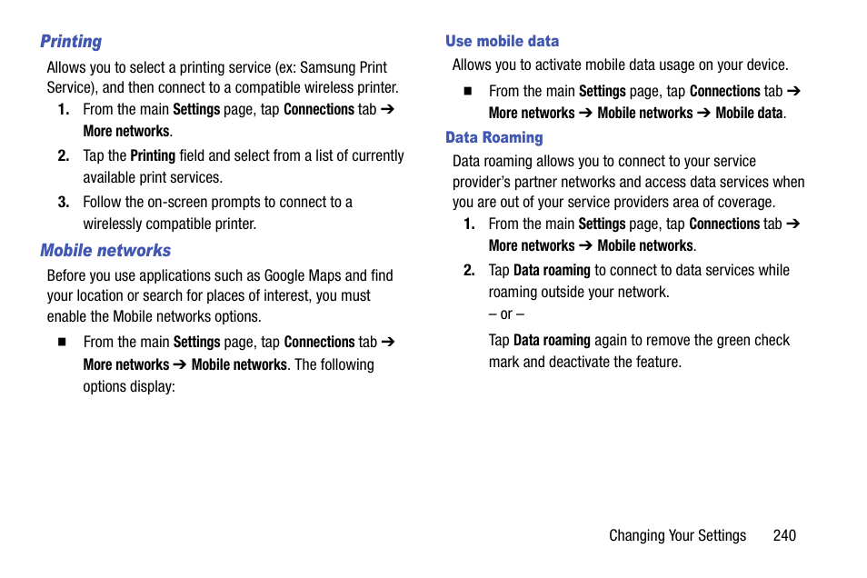 Samsung SM-N900TZKETMB User Manual | Page 247 / 332