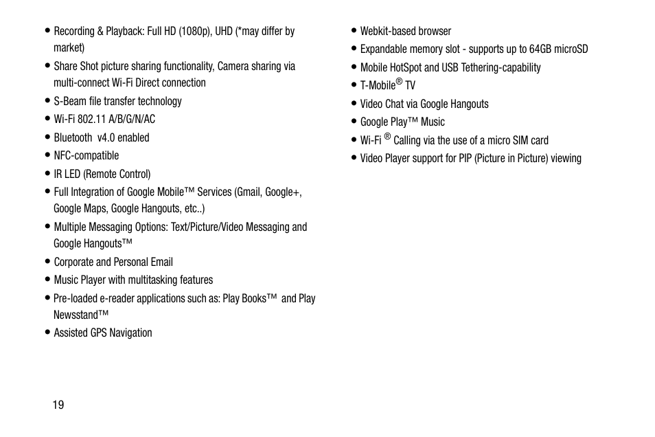 Samsung SM-N900TZKETMB User Manual | Page 26 / 332