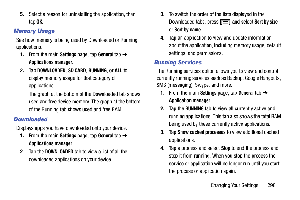 Samsung SM-N900TZKETMB User Manual | Page 305 / 332