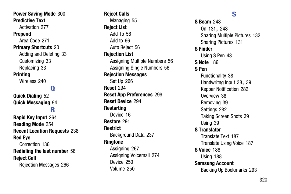Samsung SM-N900TZKETMB User Manual | Page 327 / 332