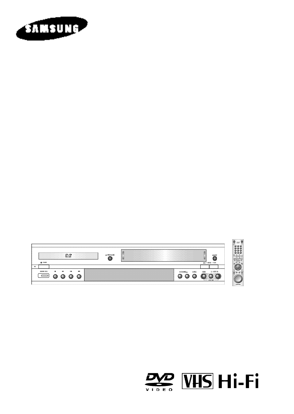 Samsung DVDV2500V-XAA User Manual | 67 pages