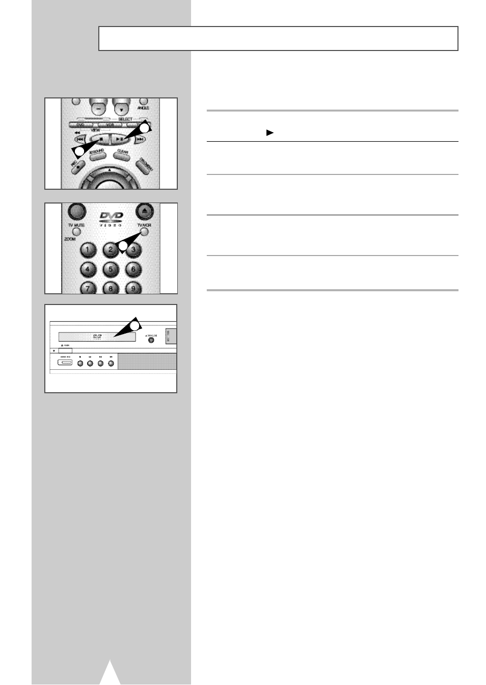 Special recording features | Samsung DVDV2500V-XAA User Manual | Page 58 / 67