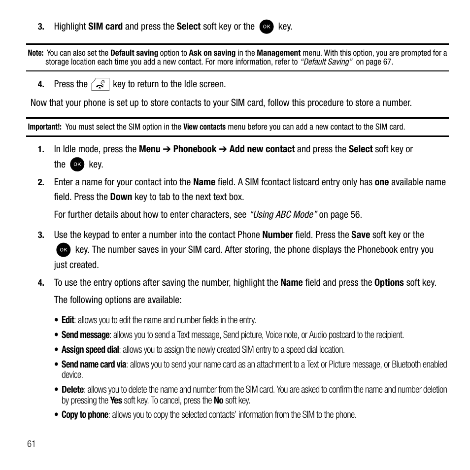 Samsung SGH-T339RRATMB User Manual | Page 64 / 184