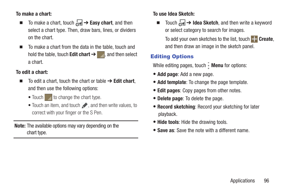 Samsung SM-P907AZKAATT User Manual | Page 101 / 166