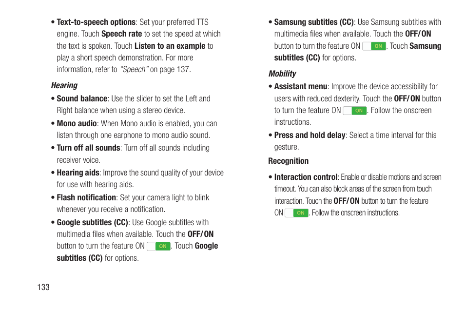 Samsung SM-P907AZKAATT User Manual | Page 138 / 166