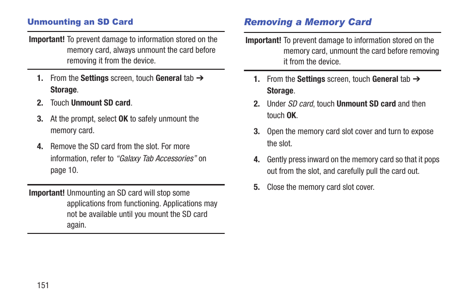 Samsung SM-P907AZKAATT User Manual | Page 156 / 166