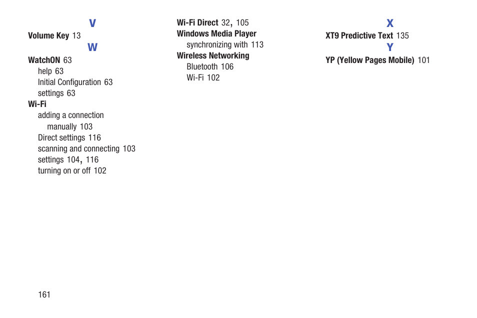 Samsung SM-P907AZKAATT User Manual | Page 166 / 166