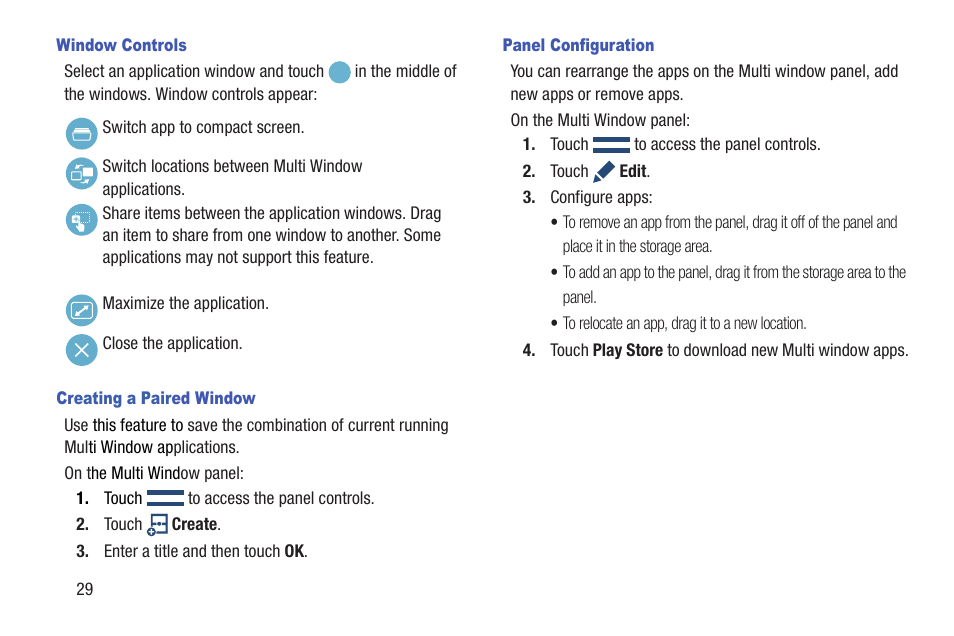 Samsung SM-P907AZKAATT User Manual | Page 34 / 166