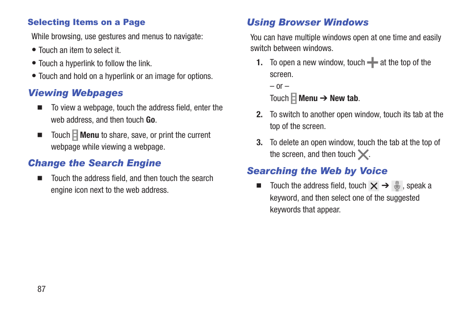 Samsung SM-P907AZKAATT User Manual | Page 92 / 166