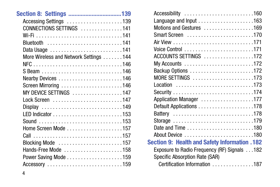 Samsung SCH-R970ZKAUSC User Manual | Page 10 / 230