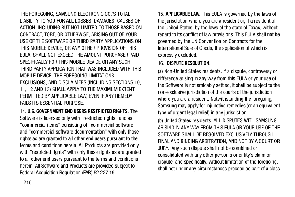 Samsung SCH-R970ZKAUSC User Manual | Page 222 / 230