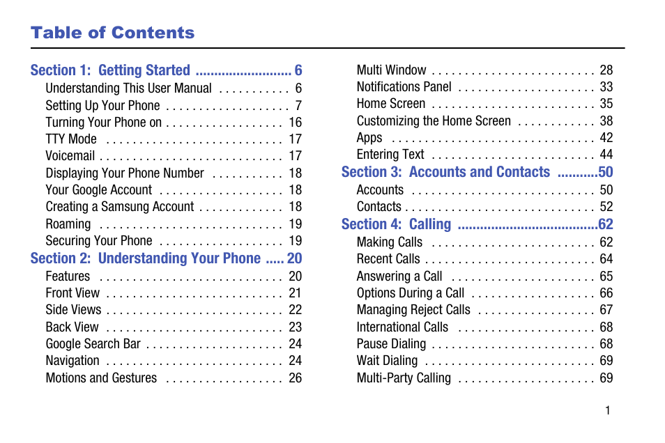 Samsung SCH-R970ZKAUSC User Manual | Page 7 / 230