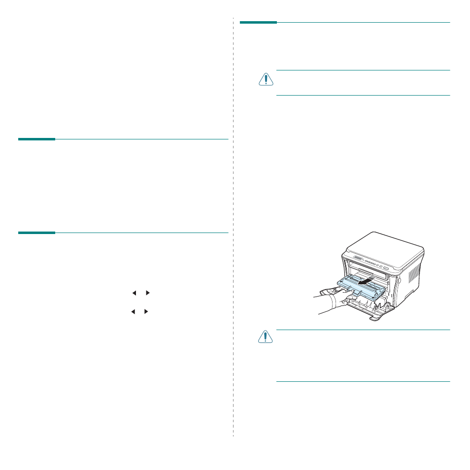 Maintenance, Printing reports, Clearing memory | Cleaning your machine, Cleaning the outside, Cleaning the inside, Clearing memory cleaning your machine | Samsung SCX-4300-XAA User Manual | Page 38 / 97
