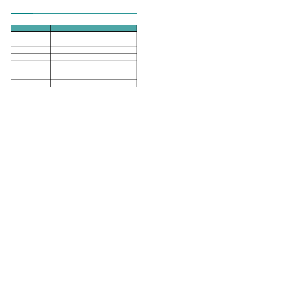 Printer specifications | Samsung SCX-4300-XAA User Manual | Page 56 / 97