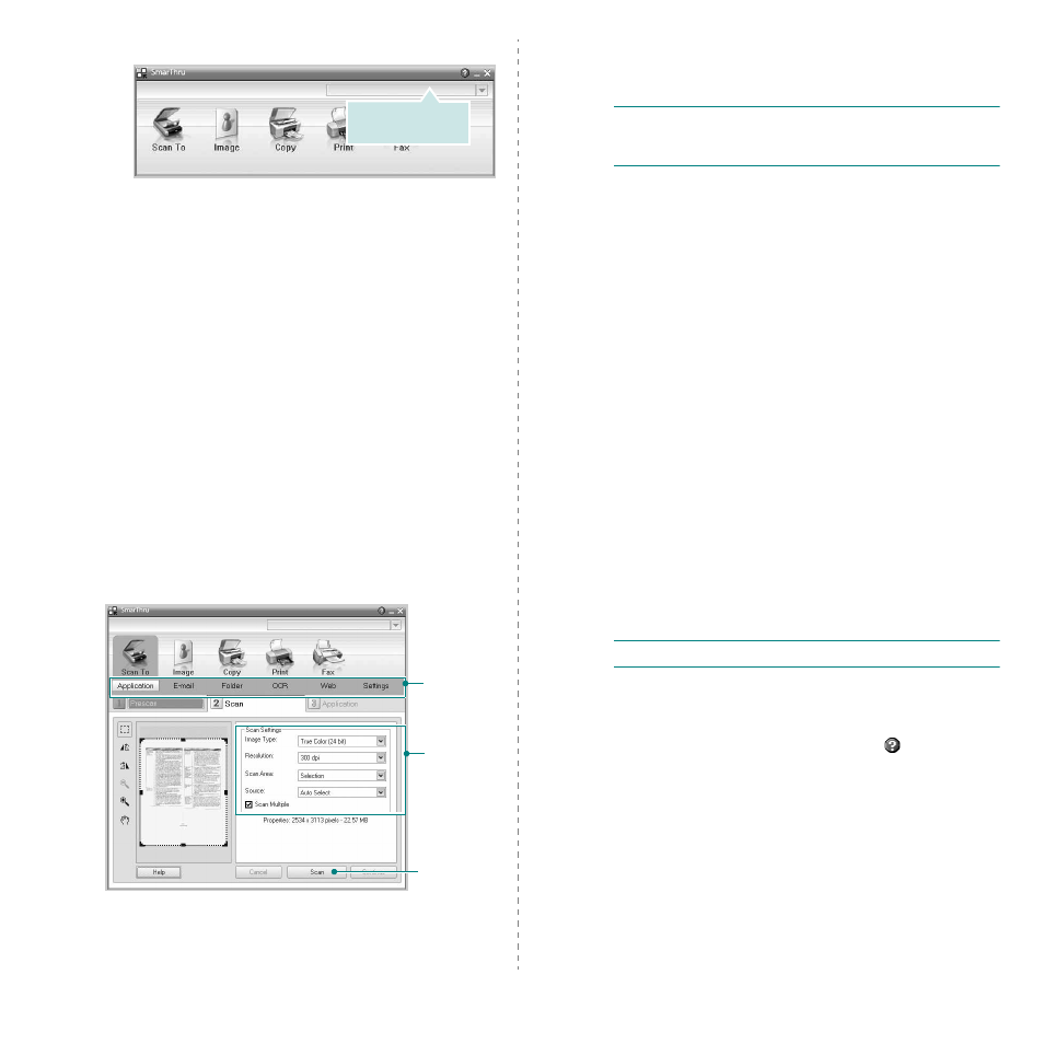 Using onscreen help file | Samsung SCX-4300-XAA User Manual | Page 81 / 97