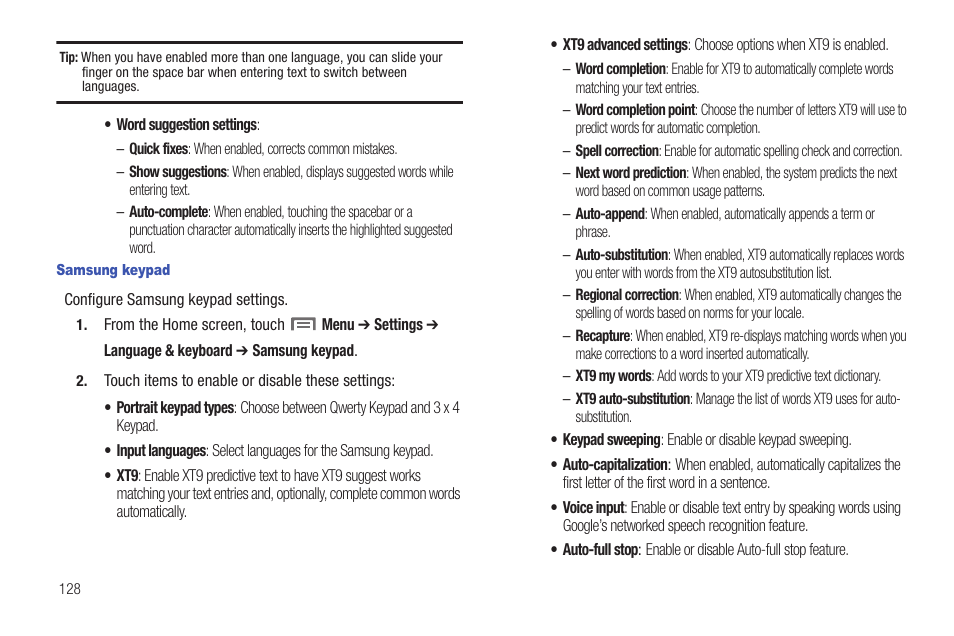 Samsung SCH-S950RKATFN User Manual | Page 132 / 161