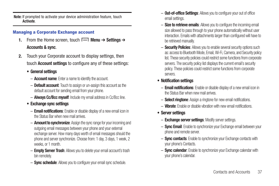 Samsung SCH-S950RKATFN User Manual | Page 41 / 161