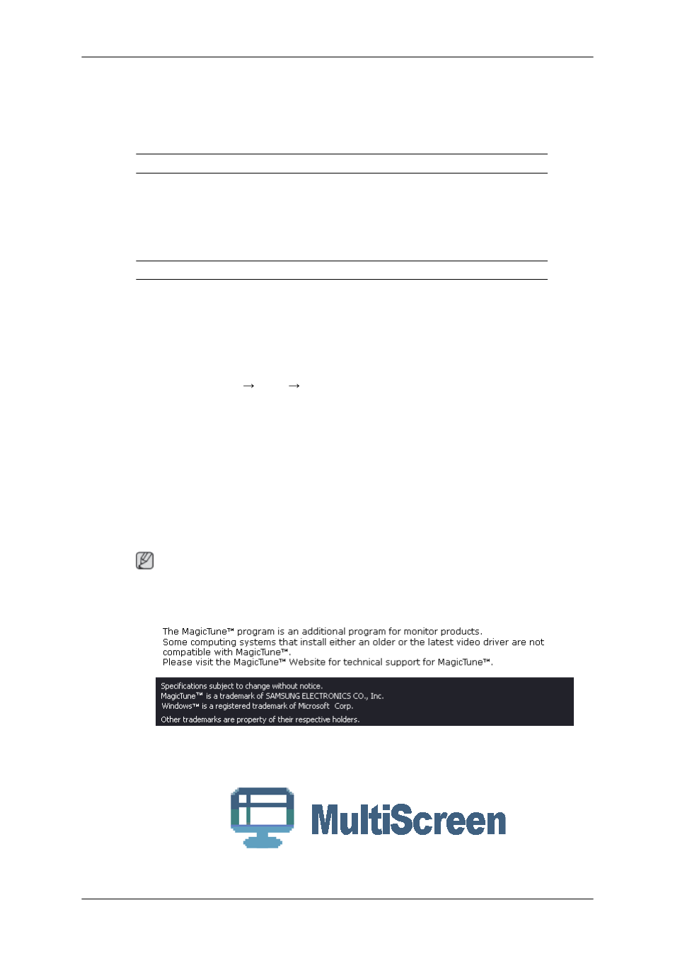 Uninstall, Multiscreen | Samsung LS20CMZKFV-ZA User Manual | Page 28 / 84