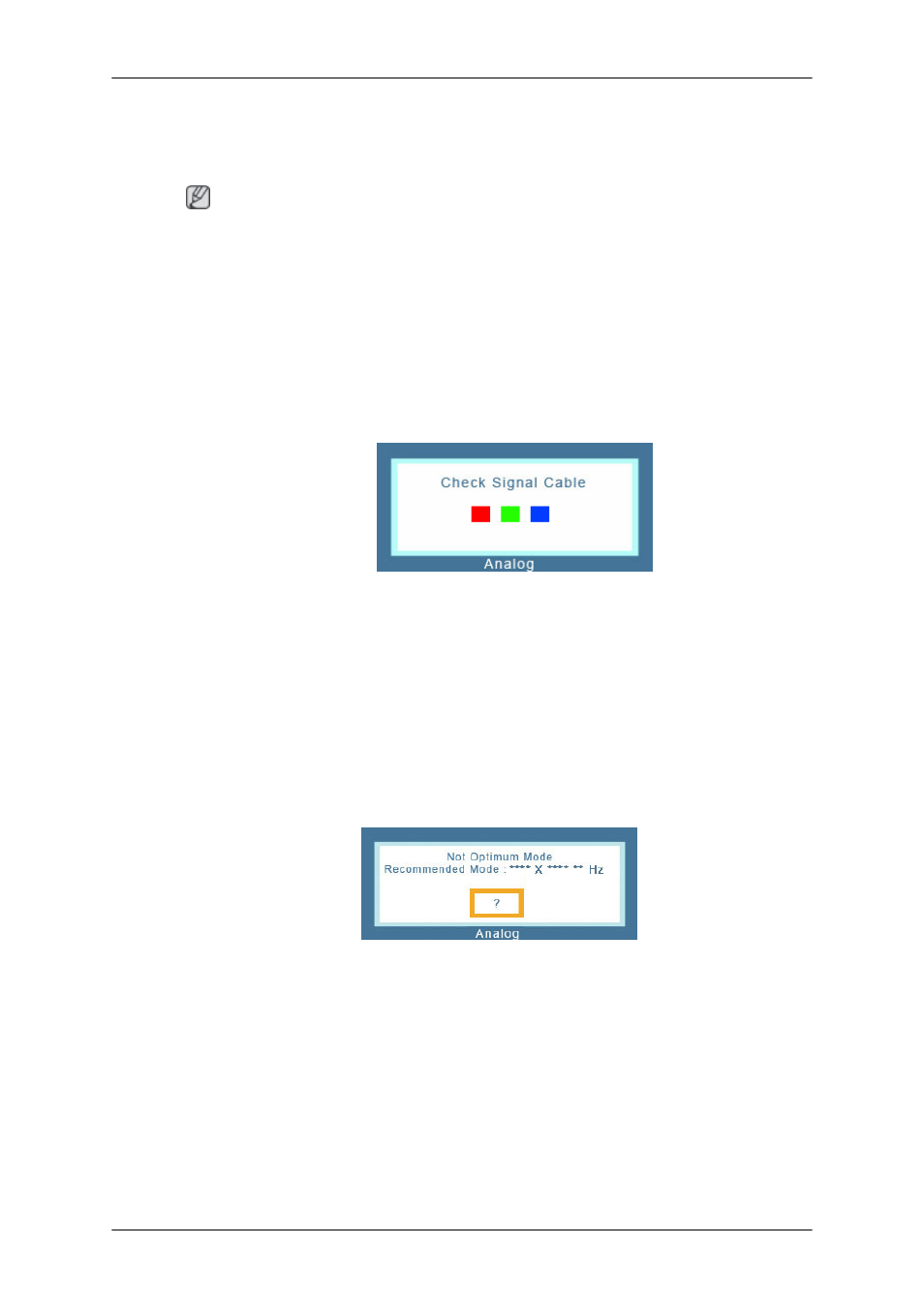 Troubleshooting, 2033sw} self-test feature check, Self-test feature check | Warning messages, Environment, Useful tips | Samsung LS20CMZKFV-ZA User Manual | Page 57 / 84