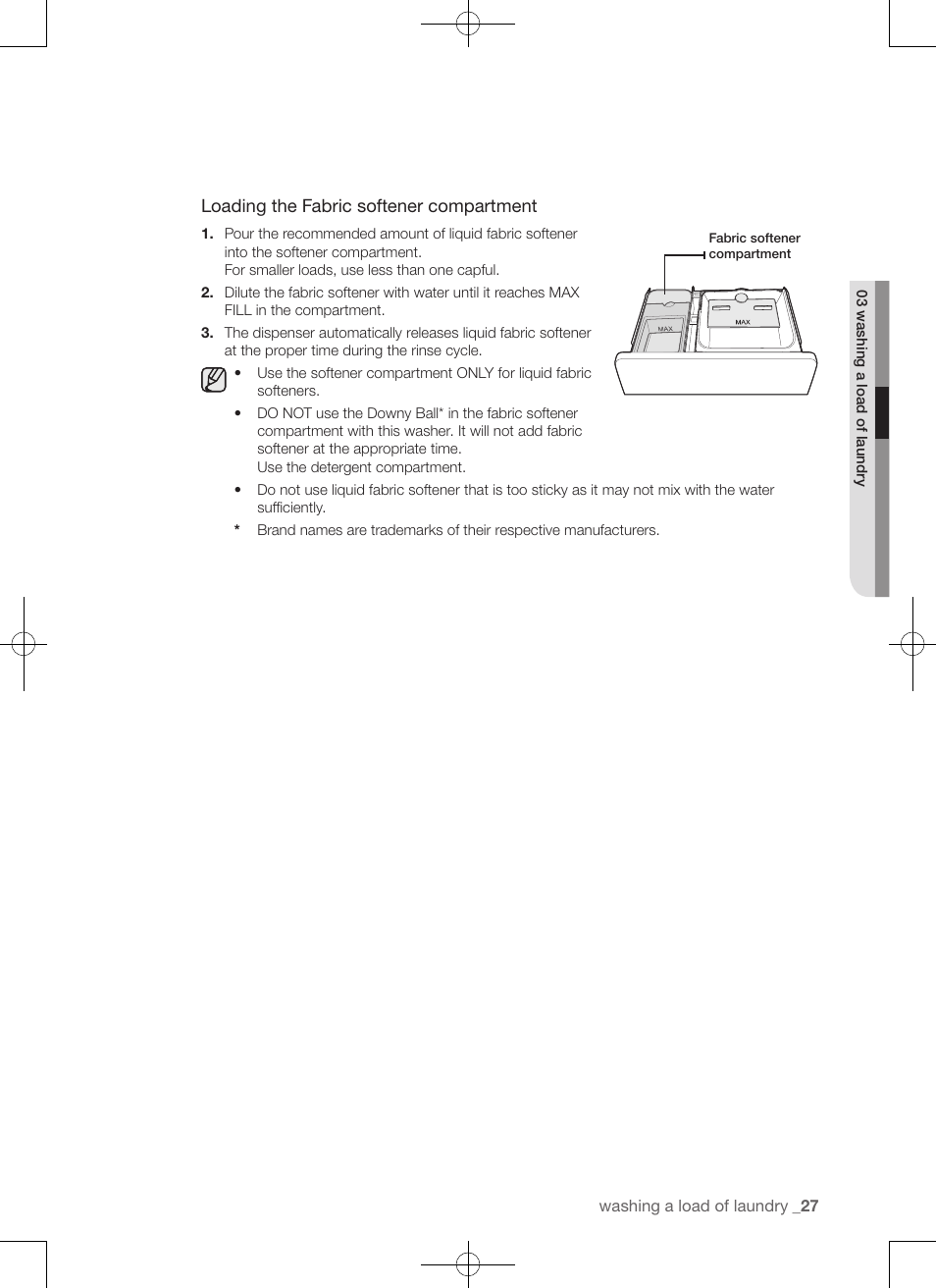 Samsung WA50F9A7DSP-A2 User Manual | Page 27 / 132