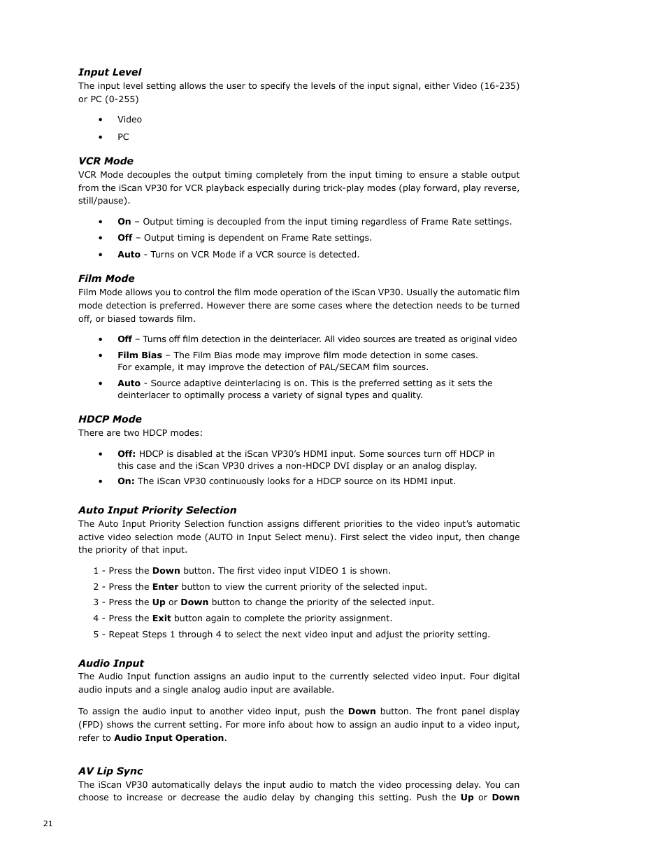 Abt VP30 User Manual | Page 25 / 49
