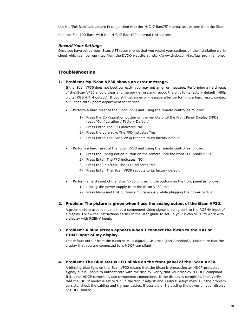 Abt VP30 User Manual | Page 42 / 49