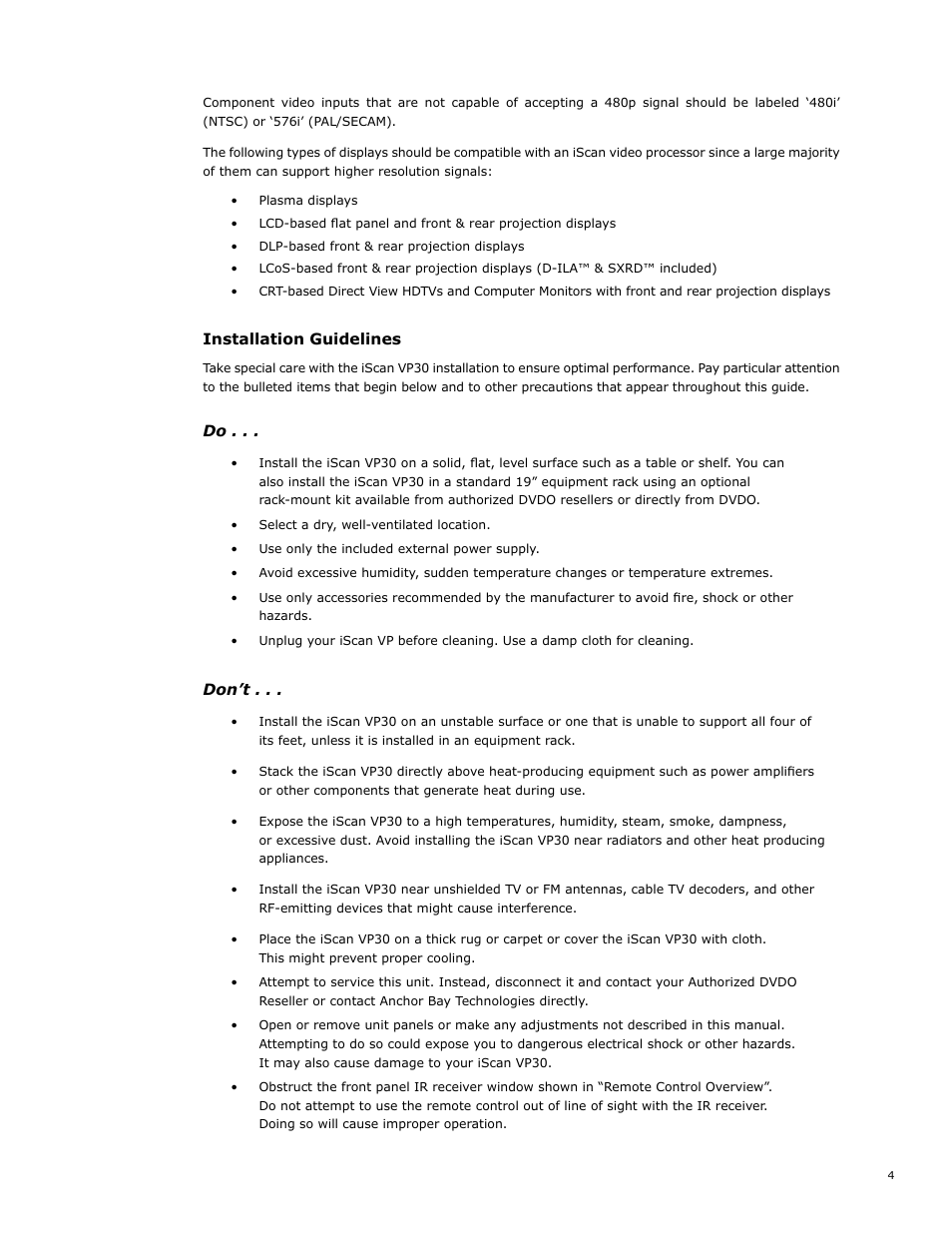 Abt VP30 User Manual | Page 8 / 49