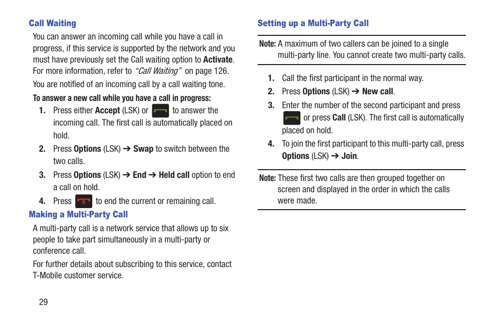 Samsung SGH-T159YKBTMB User Manual | Page 34 / 173