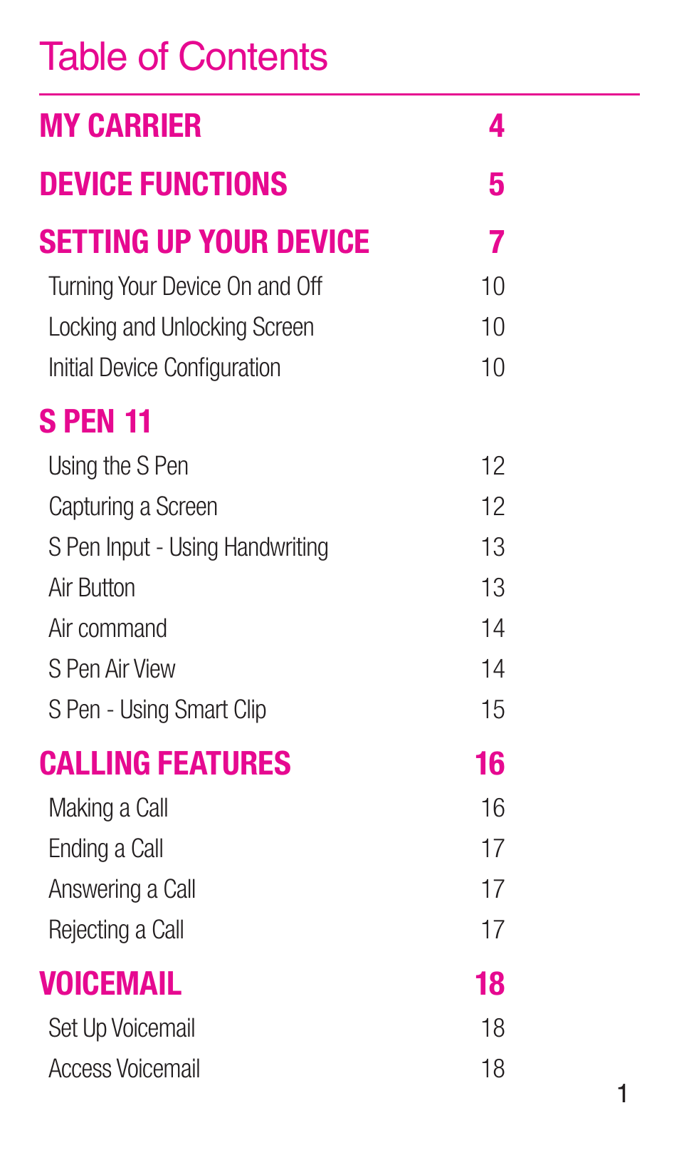 Samsung SM-N900TZWETMB User Manual | Page 2 / 35