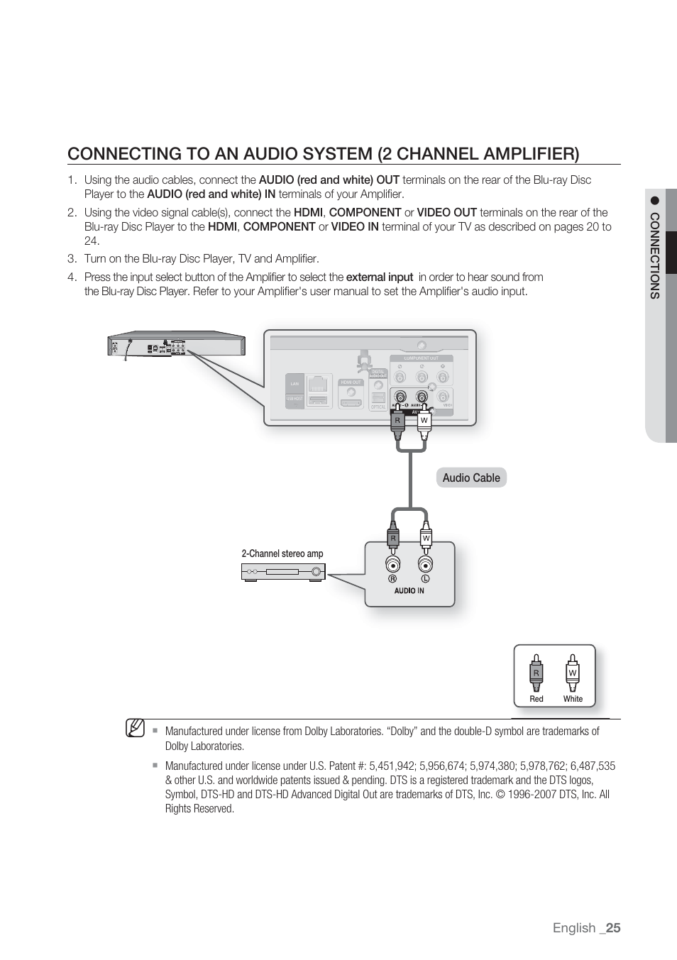 English | Samsung BD-P1500-XAA User Manual | Page 25 / 67