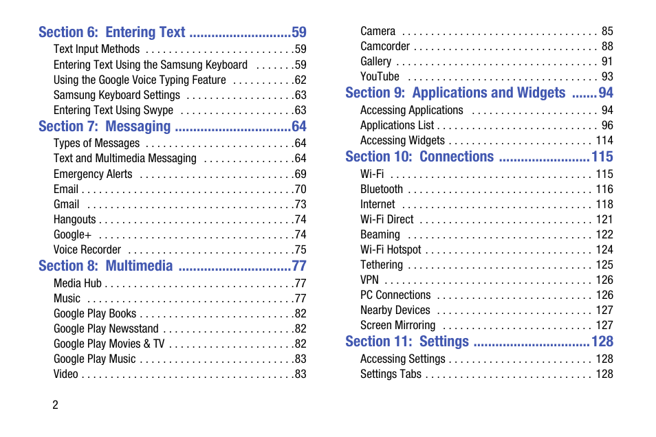 Samsung SCH-L710MBBXAR User Manual | Page 8 / 176