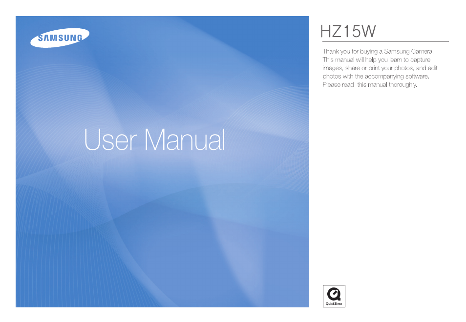 Samsung EC-HZ15WABP-US User Manual | 117 pages