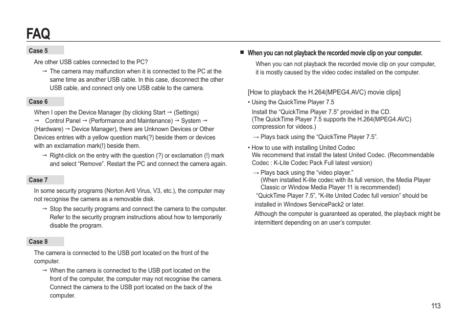 Samsung EC-HZ15WABP-US User Manual | Page 114 / 117