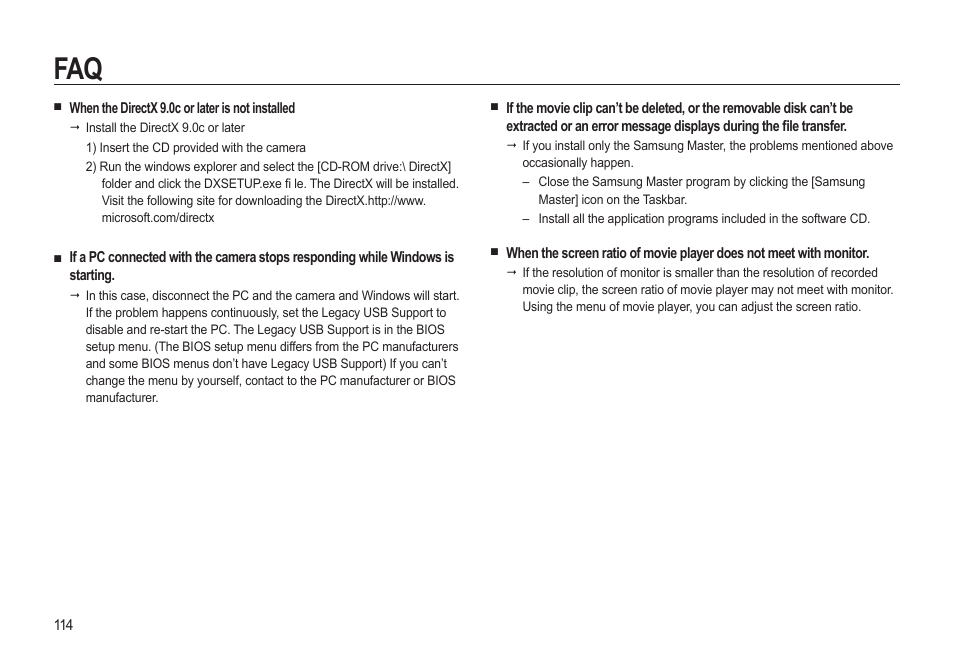 Samsung EC-HZ15WABP-US User Manual | Page 115 / 117
