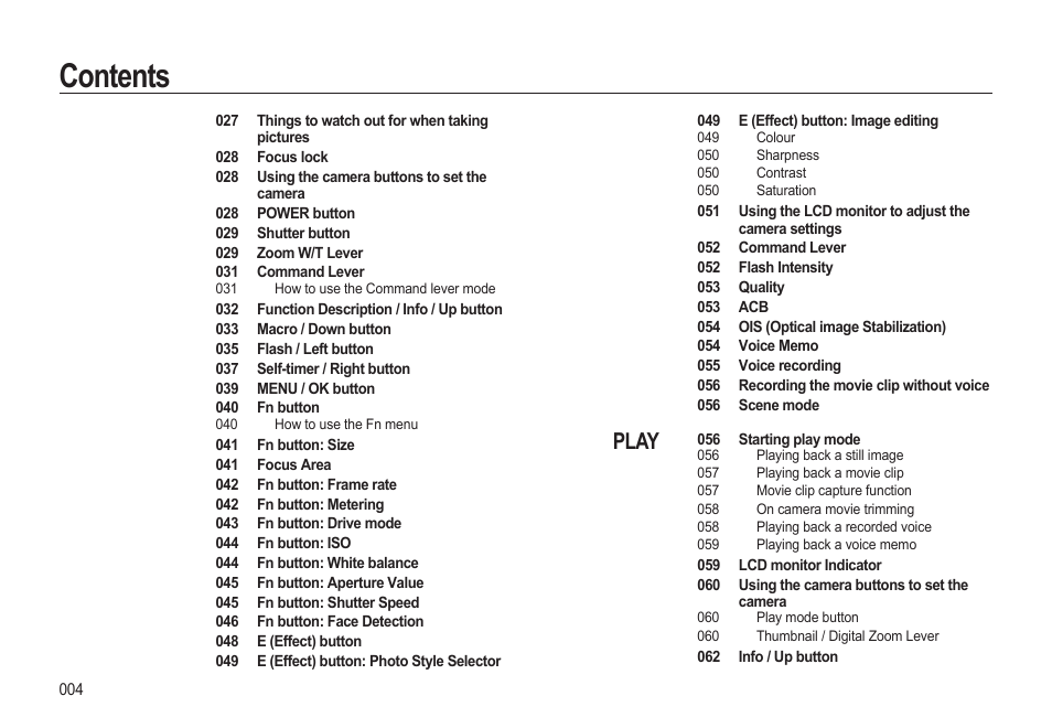 Samsung EC-HZ15WABP-US User Manual | Page 5 / 117