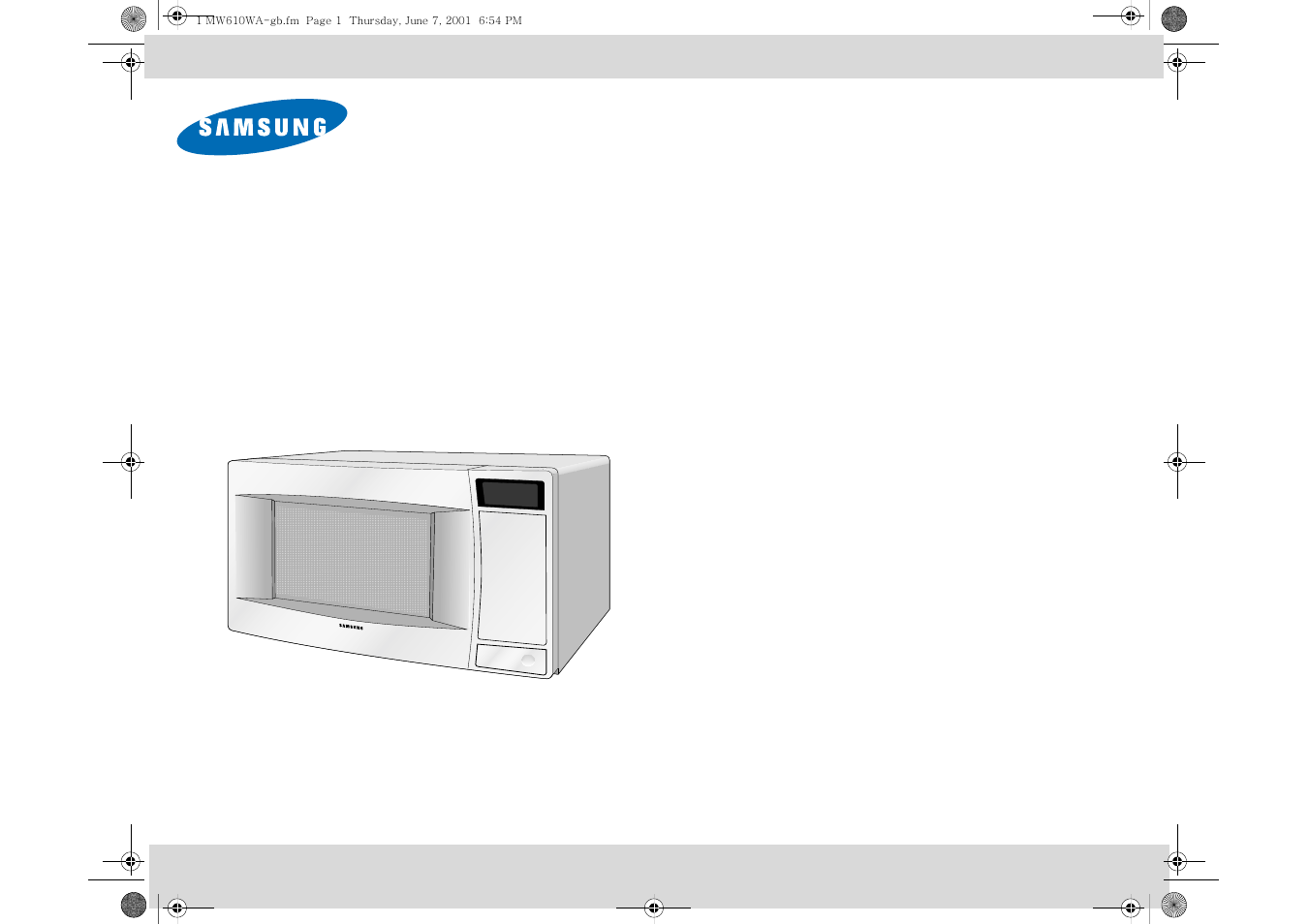 Samsung MW620WA-XAA User Manual | 24 pages