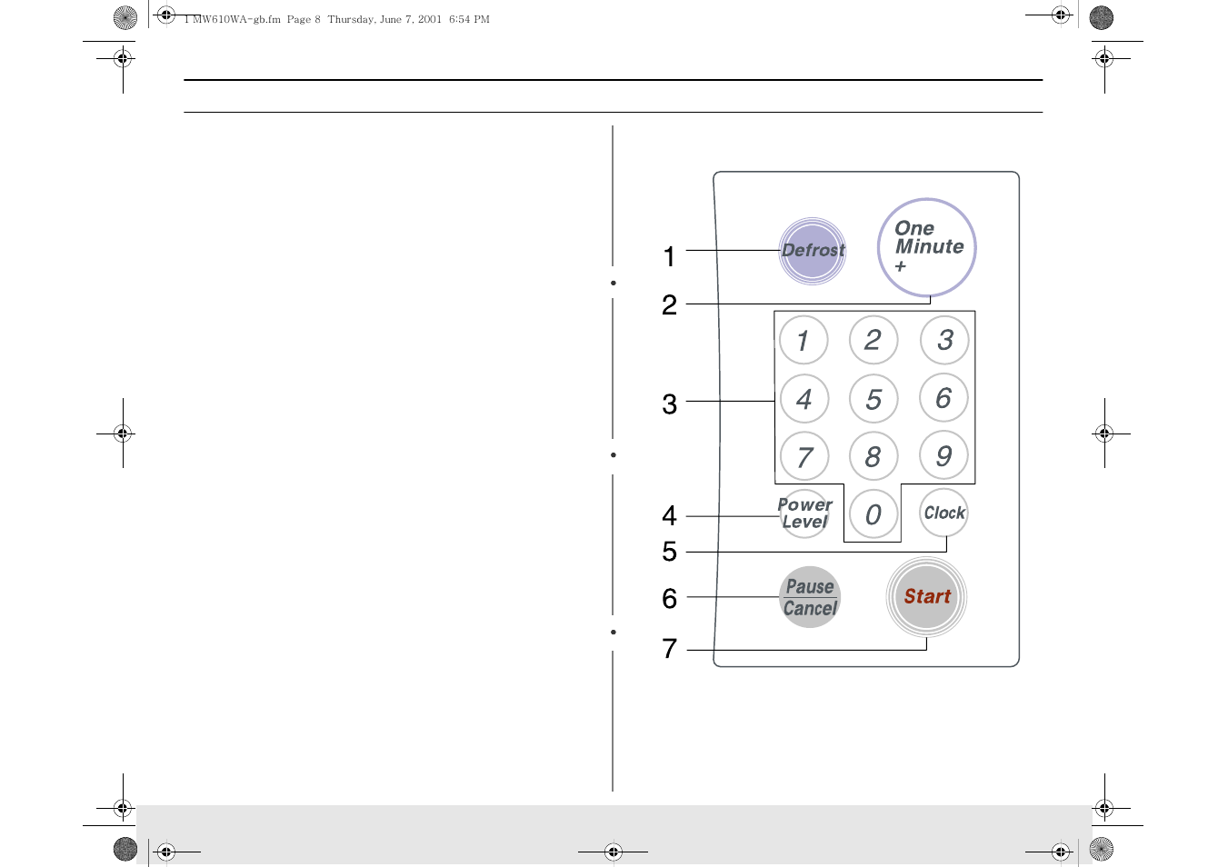 Operation guide | Samsung MW620WA-XAA User Manual | Page 8 / 24