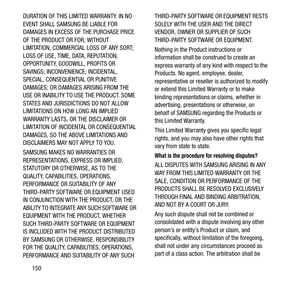 Samsung SPH-M840MBAVMU User Manual | Page 154 / 168
