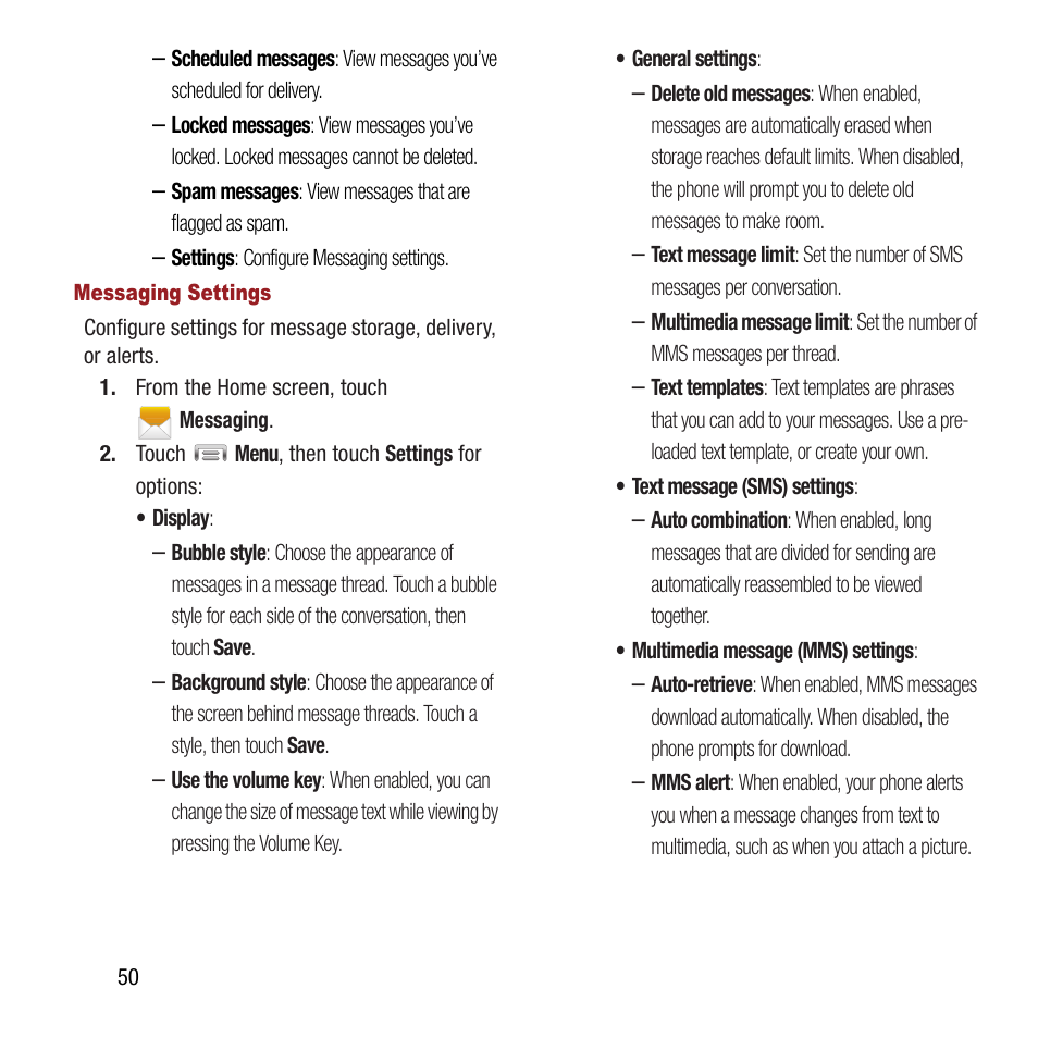 Samsung SPH-M840MBAVMU User Manual | Page 54 / 168