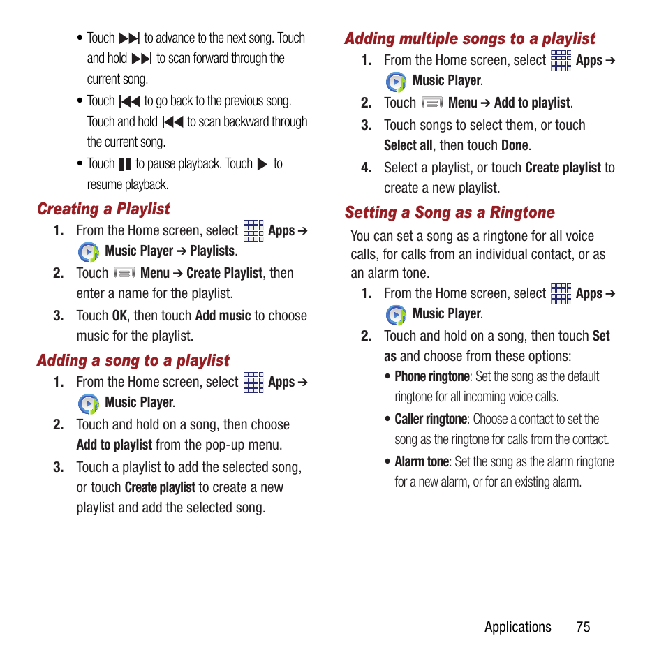 Samsung SPH-M840MBAVMU User Manual | Page 79 / 168