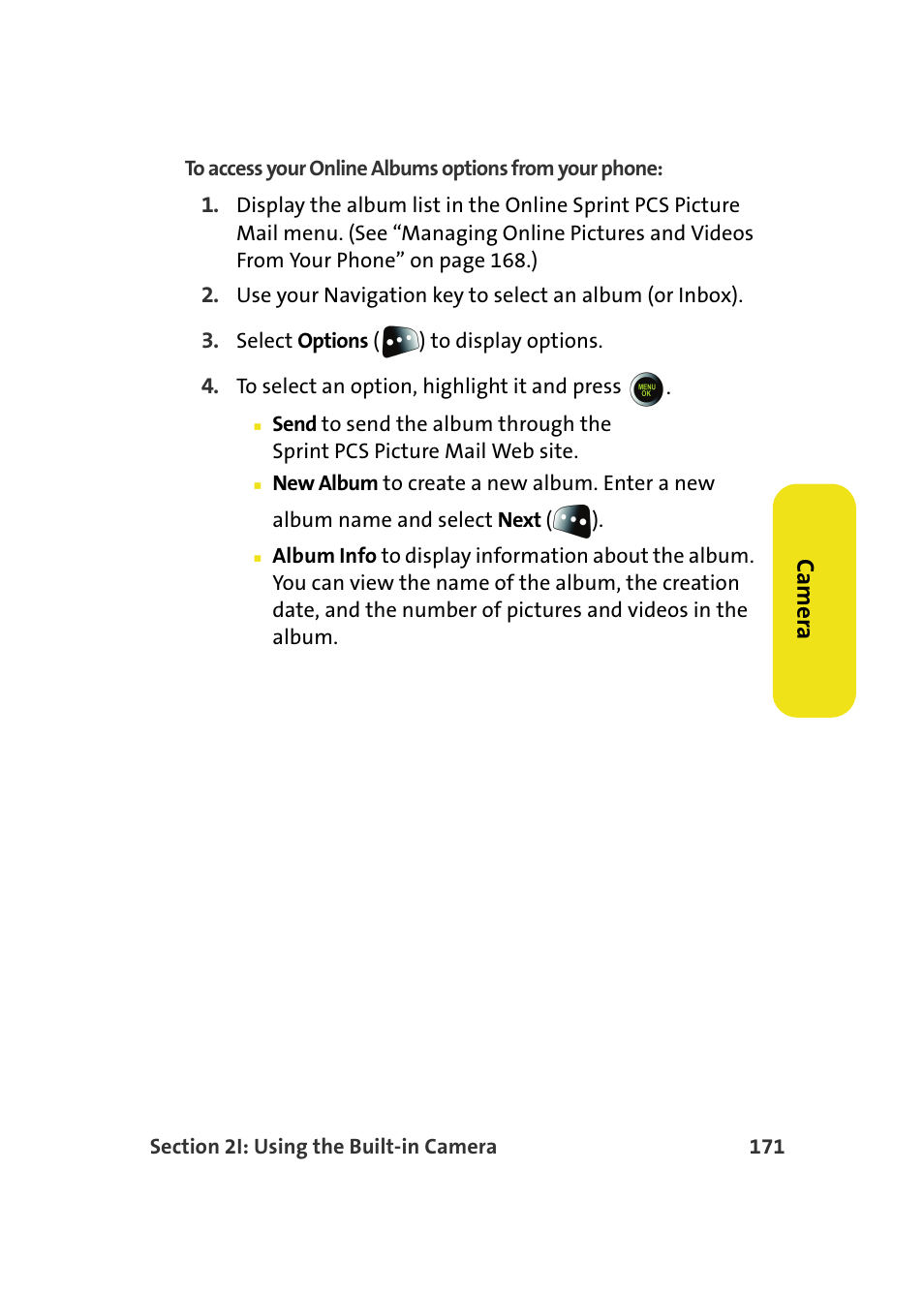 Ca m e ra | Samsung SPH-M610DAASPR User Manual | Page 197 / 272
