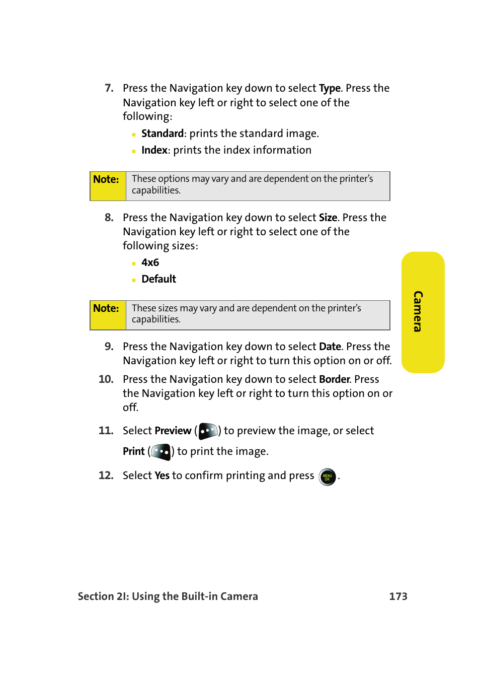 Ca m e ra | Samsung SPH-M610DAASPR User Manual | Page 199 / 272